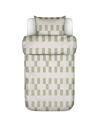 MARC O'POLO HOME | Satin-Bettwäsche SVERRE 70x90cm/140x200cm Bright Pea | 